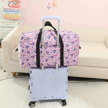 Sklopiva putna torba za odjeću, 36–55 L, Oxford tkanina, vodootporna, organizator odjeće, uzorak anime