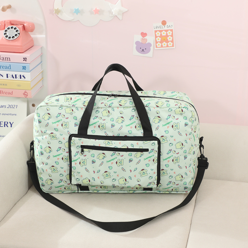 Sklopiva putna torba za odjeću, 36–55 L, Oxford tkanina, vodootporna, organizator odjeće, uzorak anime