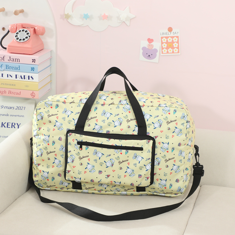 Sklopiva putna torba za odjeću, 36–55 L, Oxford tkanina, vodootporna, organizator odjeće, uzorak anime