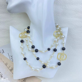 Colier din aliaj, lanț cu bile, simplu, 51–60 cm, pandant din aliaj, 20 g