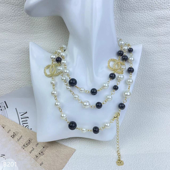 Colier din aliaj, lanț cu bile, simplu, 51–60 cm, pandant din aliaj, 20 g