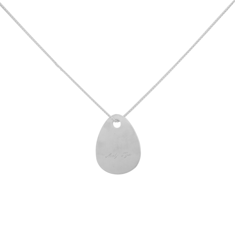 Ogrlica: mesing, geometrijski oblik, obični lanac, opseg 71–80 cm, marka Edge of Ember