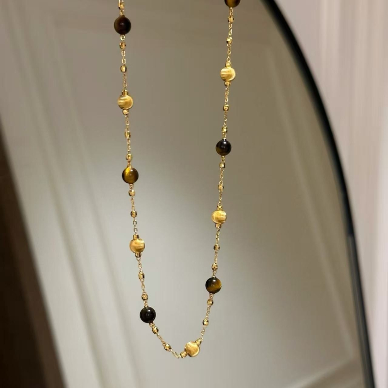 Narukvica od srebra 925 | obični lanac | elektroplatirani završetak | lagani luksuzni stil | proljeće 2025