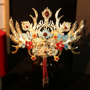 Hajkorona, kézzel készített, ötvözet, udvari stílus, nők, 2025 ősz