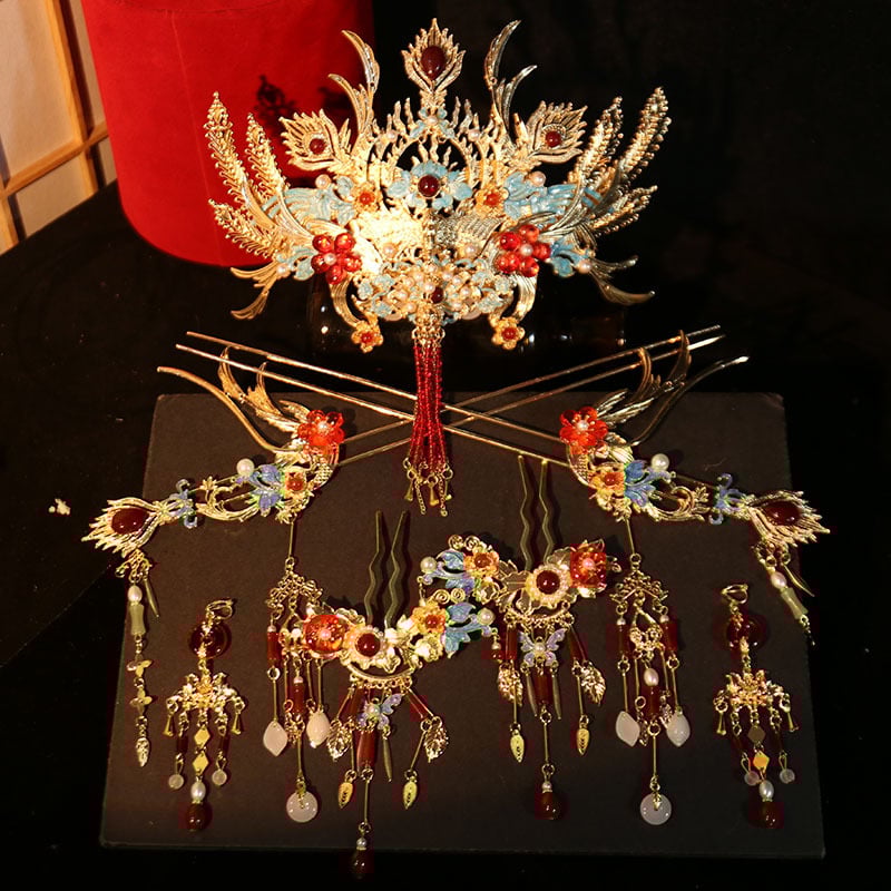 Hajkorona, kézzel készített, ötvözet, udvari stílus, nők, 2025 ősz