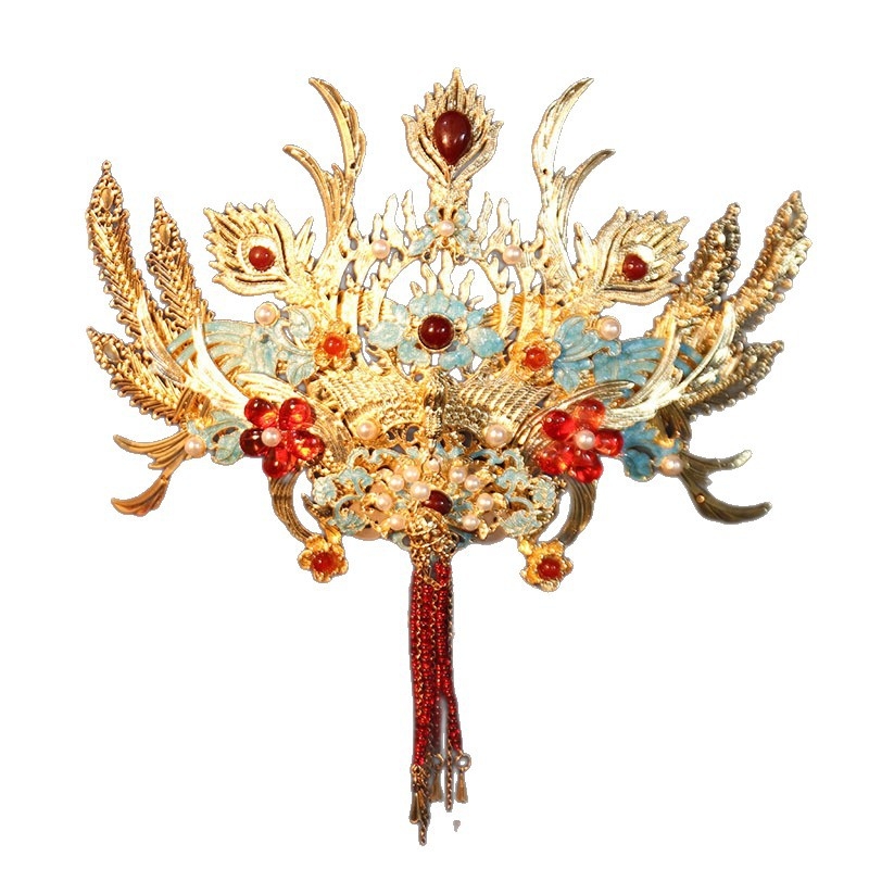 Hajkorona, kézzel készített, ötvözet, udvari stílus, nők, 2025 ősz