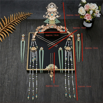 Etno stiliaus moters galvos aksesuaras, lydinys, elektroplatavimas, baltos kristalai