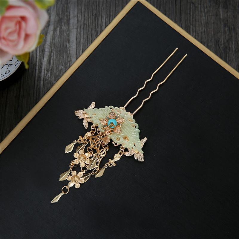 Etnikus stílusú női fejfedő, ötvözet, elektroplatírozás, fehér kristály