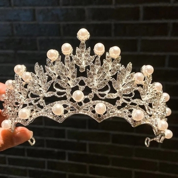 Barokna vjenčana tiara – ukosnica za kosu (Proljeće 2023)