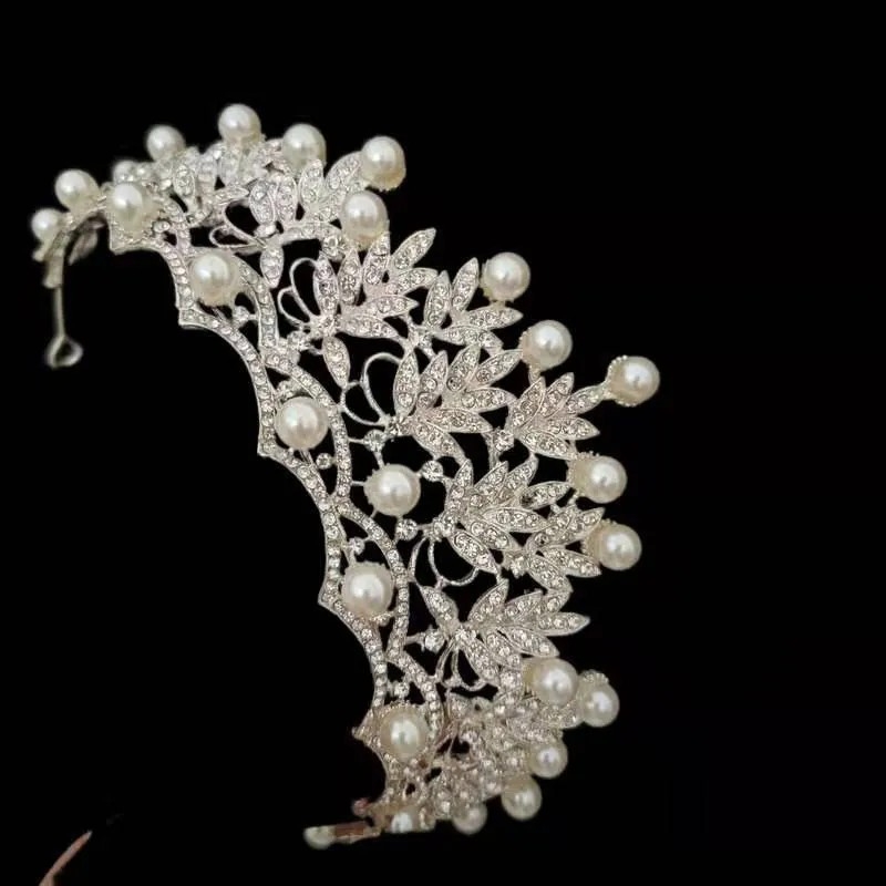 Barokna vjenčana tiara – ukosnica za kosu (Proljeće 2023)