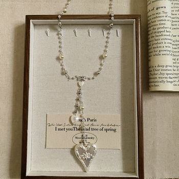 Colier cu pandantiv din aliaj în formă de U pe lanț clavicular, pentru femei, stil sport și comod, colecție toamnă 2025