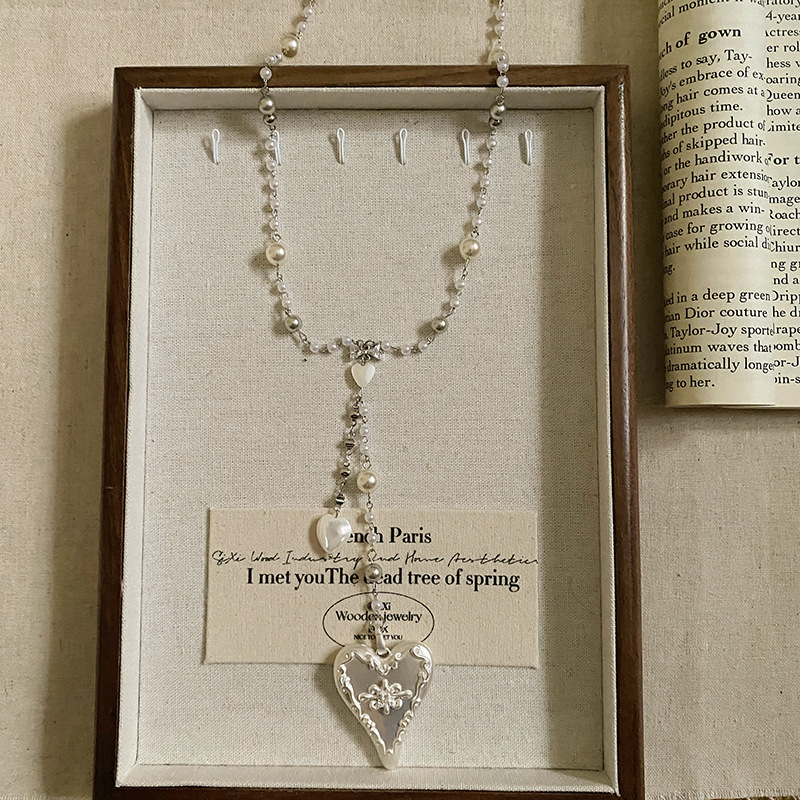 Colier cu pandantiv din aliaj în formă de U pe lanț clavicular, pentru femei, stil sport și comod, colecție toamnă 2025