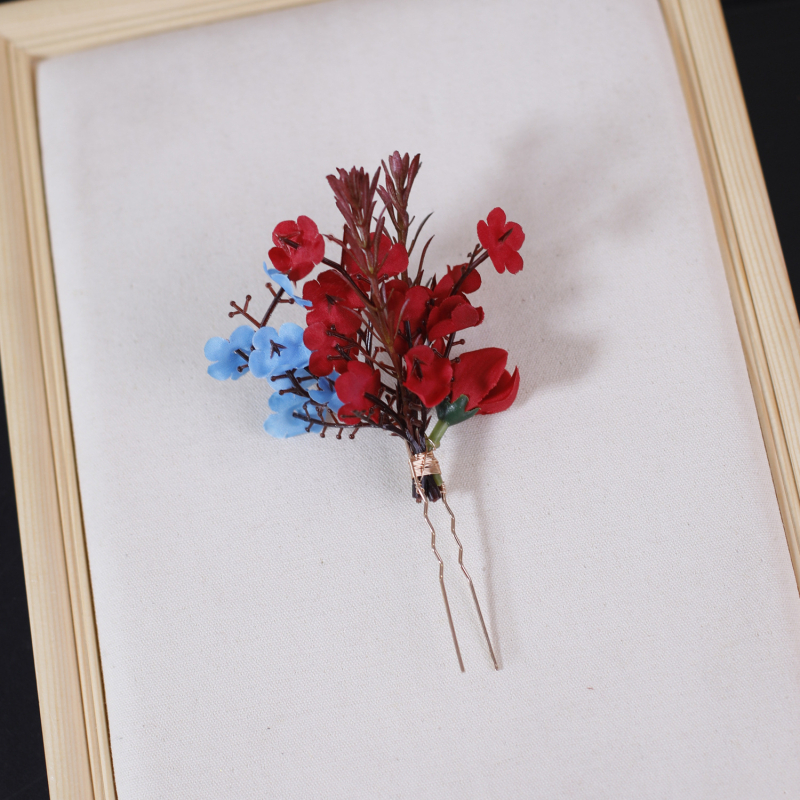 Аксесоар за глава - винтидж стил, сплав за коса, ръчна изработка, електроплатиран завършек (Материал: сплав; Стил: винтидж; Обработка: електроплатиране; Занаят: ръчна изработка; Категория: аксесоар за глава)