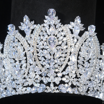 Аксесоар за глава: метална корона, електроплакирана, природно вдъхновен женски стил, подходяща за сватби и рождени дни, индивидуално опаковано