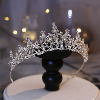 Art Pro Tiara za mladenke — Metalna legura, Japansko-korejski stil, Elektroplating, Dizajn The Crown