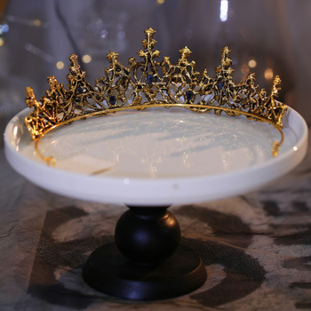 Art Pro Tiara za mladenke — Metalna legura, Japansko-korejski stil, Elektroplating, Dizajn The Crown