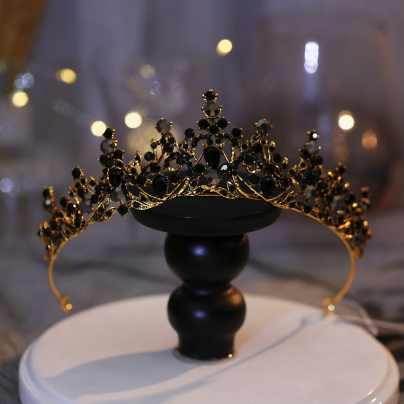 Art Pro Tiara za mladenke — Metalna legura, Japansko-korejski stil, Elektroplating, Dizajn The Crown