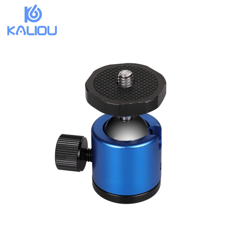 Q29 pusmetalinė rutulinė galva statybai, aliuminio lydinys, 360° horizontalis sukimasis, 90° vertikalus pakrypimas, srieginis tvirtinimas