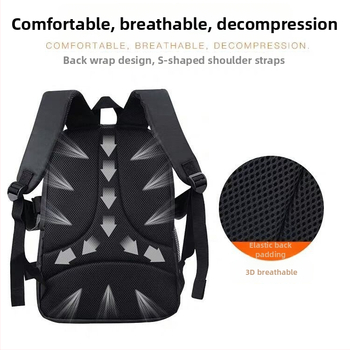 Τσάντα DSLR για φωτογραφική μηχανή, PU υλικό, στυλ χειρός, Άνοιξη 2025, για άνδρες