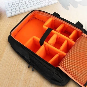 Τσάντα DSLR για φωτογραφική μηχανή, PU υλικό, στυλ χειρός, Άνοιξη 2025, για άνδρες