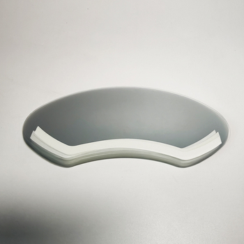 Ívelt frufrufedő, egyszer használatos arcmaszk, szalonban használható, megakadályozza a haj permetezését