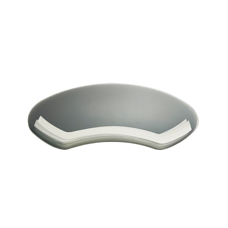 Ívelt frufrufedő, egyszer használatos arcmaszk, szalonban használható, megakadályozza a haj permetezését