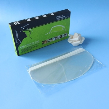 Xingya Egyszer használatos átlátszó arcvédő fodrászatra, szemvédelemmel, vízálló, fodrászszalonhoz