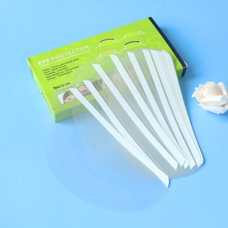 Xingya Egyszer használatos átlátszó arcvédő fodrászatra, szemvédelemmel, vízálló, fodrászszalonhoz