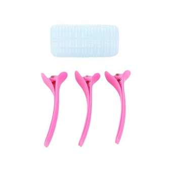 Cilindra veidošanas rīks ar Velcro pašlīmējošu frizūras rullīti — Han Rong, PP+nylon, Nylon 2.5, 12 gab. + 12 klipi