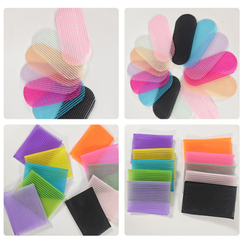 Velcro-s hajkörkítő szalag, nylon anyag, nylon–polieszter keverék, hátsó fejre illeszkedő láthatatlan matrica, termékkód Fjd