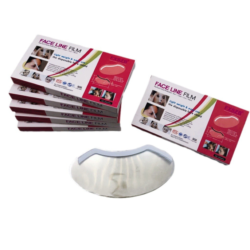 Egyszer használatos átlátszó arcvédő és szemvédő — Flying Dragon