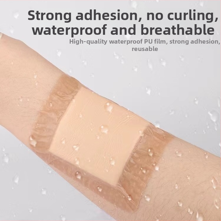 Bandaj din gel de siliciu, spumă, cu margine subțire — bandaj anti-decubit, 5 buc./cutie, Brand: Hainuo, Producător: Hubei Junyan Medical Technology Co., Ltd.