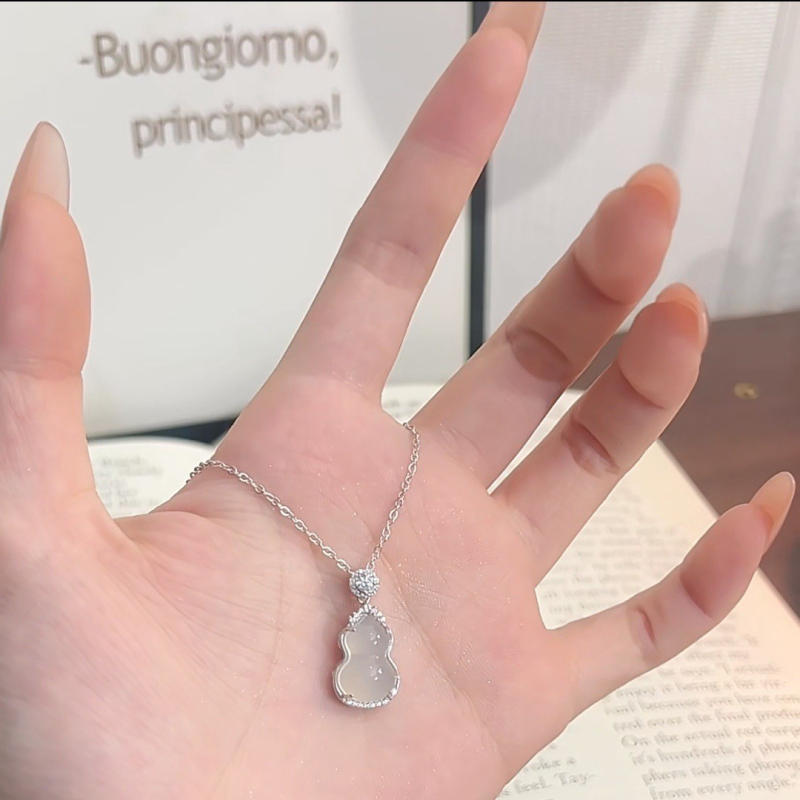 Огърлица от мед с ключична верига, електроплакирана, стил лукс, за жени