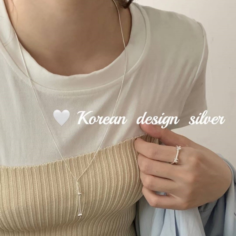 Ogrlica od srebra 925 s lančićem za džemper, podesiva duljina 61–70 cm, težina 4,99 g, Hyosom