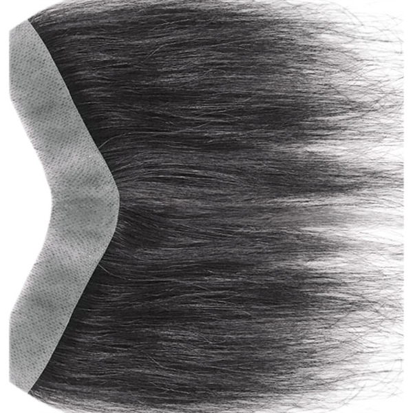 Férfi paróka elülső frufruval, természetes hajvonal, teljesen kézzel készített, rövid, valódi hajból