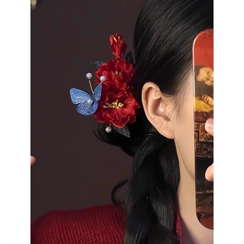 Accesoriu pentru păr cu strasuri, personalizare disponibilă - lansare toamnă 2025