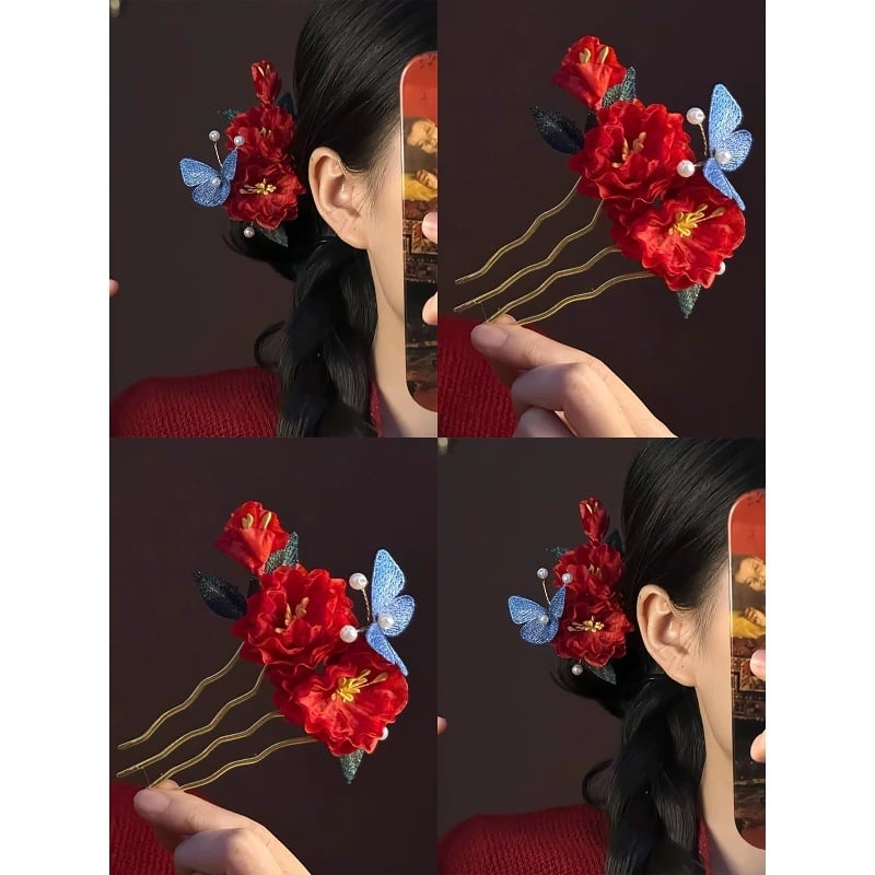 Accesoriu pentru păr cu strasuri, personalizare disponibilă - lansare toamnă 2025