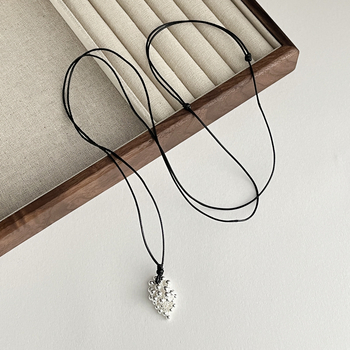 Nakit od srebra 925 sa grozdastim kuglicama, vuneni lanac, ručna izrada, podesiva duljina