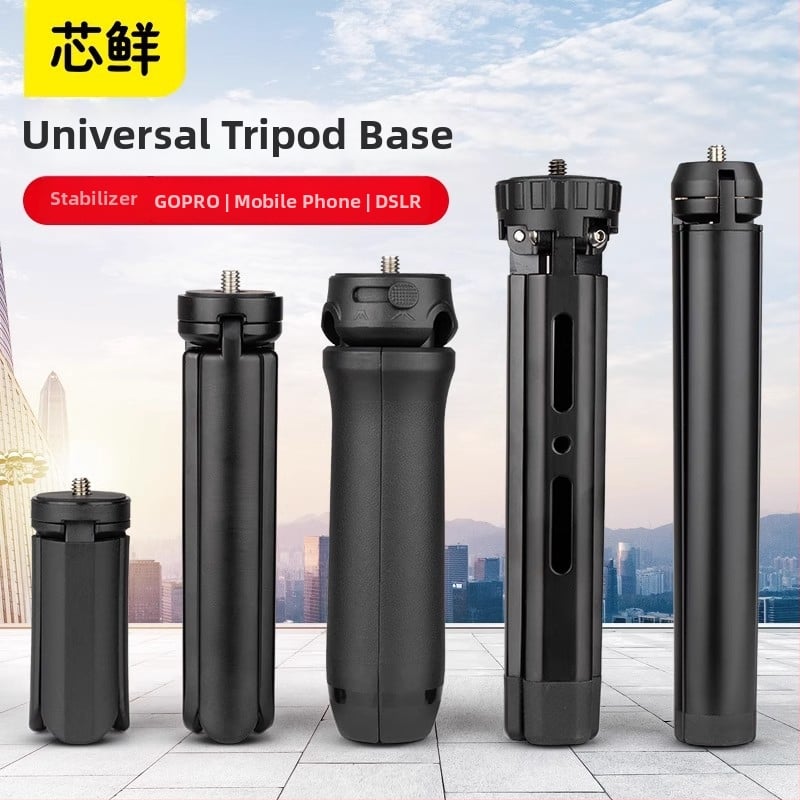 TP97 alumíniumötvözetes DSLR tripod golyófejjel, asztali hordozható kompakt tartó, 1 rész