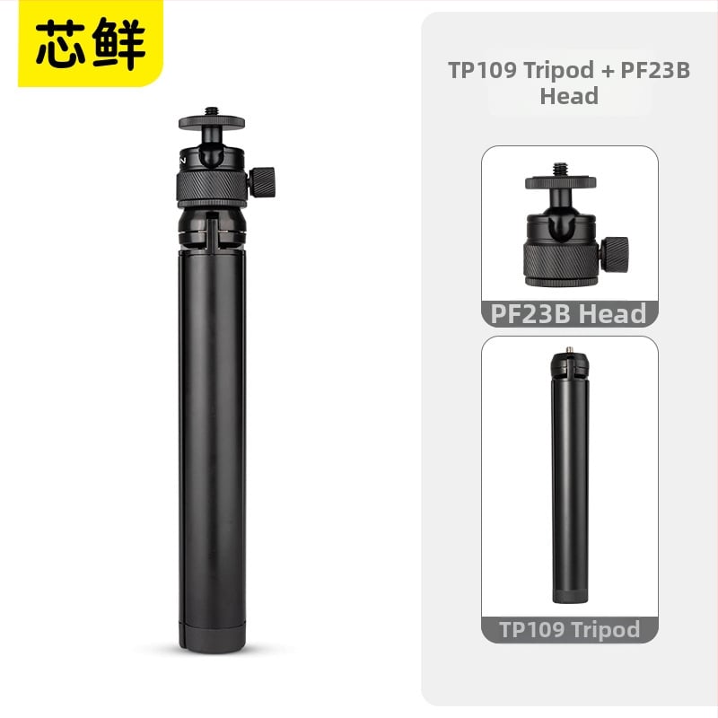 TP97 alumíniumötvözetes DSLR tripod golyófejjel, asztali hordozható kompakt tartó, 1 rész