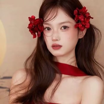 Accesoriu de păr pentru mireasă cu floare, Stil Vintage, Muxi 0099, Plastic/Rezina, Accesoriu femei