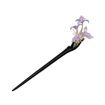 Fából készült virág alakú hajcsat, nemzeti stílusú fejfedő, egyedi csomagolás