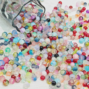 Разпръснати стъклени мъниста – изпичано покритие – Q Series Mixed Beads Q20#