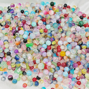 Разпръснати стъклени мъниста – изпичано покритие – Q Series Mixed Beads Q20#