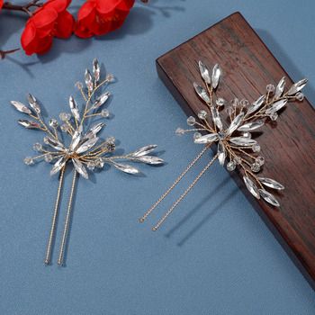 Rhinestone hajdísz, Carlo Jewelry, rombusz forma, női divat kiegészítő