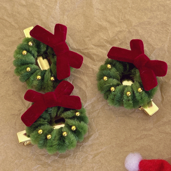 Accesoriu pentru cap: clips pentru păr din material textil, stil Duckbill Clip, retro franțuzesc, lucrat manual, clips cu gură ascuțită, stil retro literar