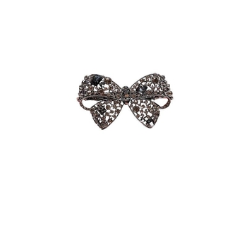 Spinka za kosu od legure s dijamantnom postavom, opružna klipsa, za žene, proljeće 2025