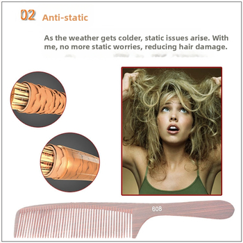 Miki βακελίτης ανδρική χτένα μαλλιών