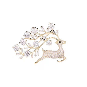 Broš s glavom jelena – slatko, dvostruka upotreba, stil Japana i Koreje, proljeće 2025