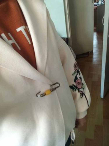 Mengfu resin broš, retro stil, unisex, geometrijski dizajn, Retro serija
